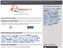 Tablet Screenshot of ilconiugatore.com